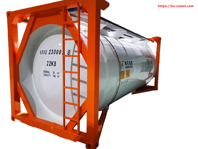 20FT 22K8 ISO Tank Container for Electronical Grade DCS,STC ADR UN 2189 Electronic Grade Dichlorosilane Cl2H2Si T20 T21 T22 Chemical UN Portable Tanks