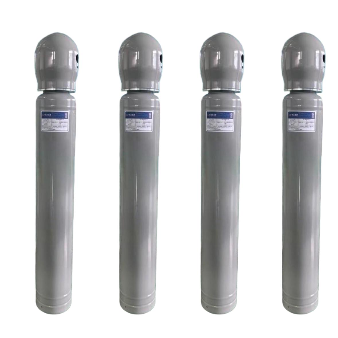Delivery 50PCS Electronical Grade High Purity 10 Liters Wf6 Stainless Steel Gas Cylinders