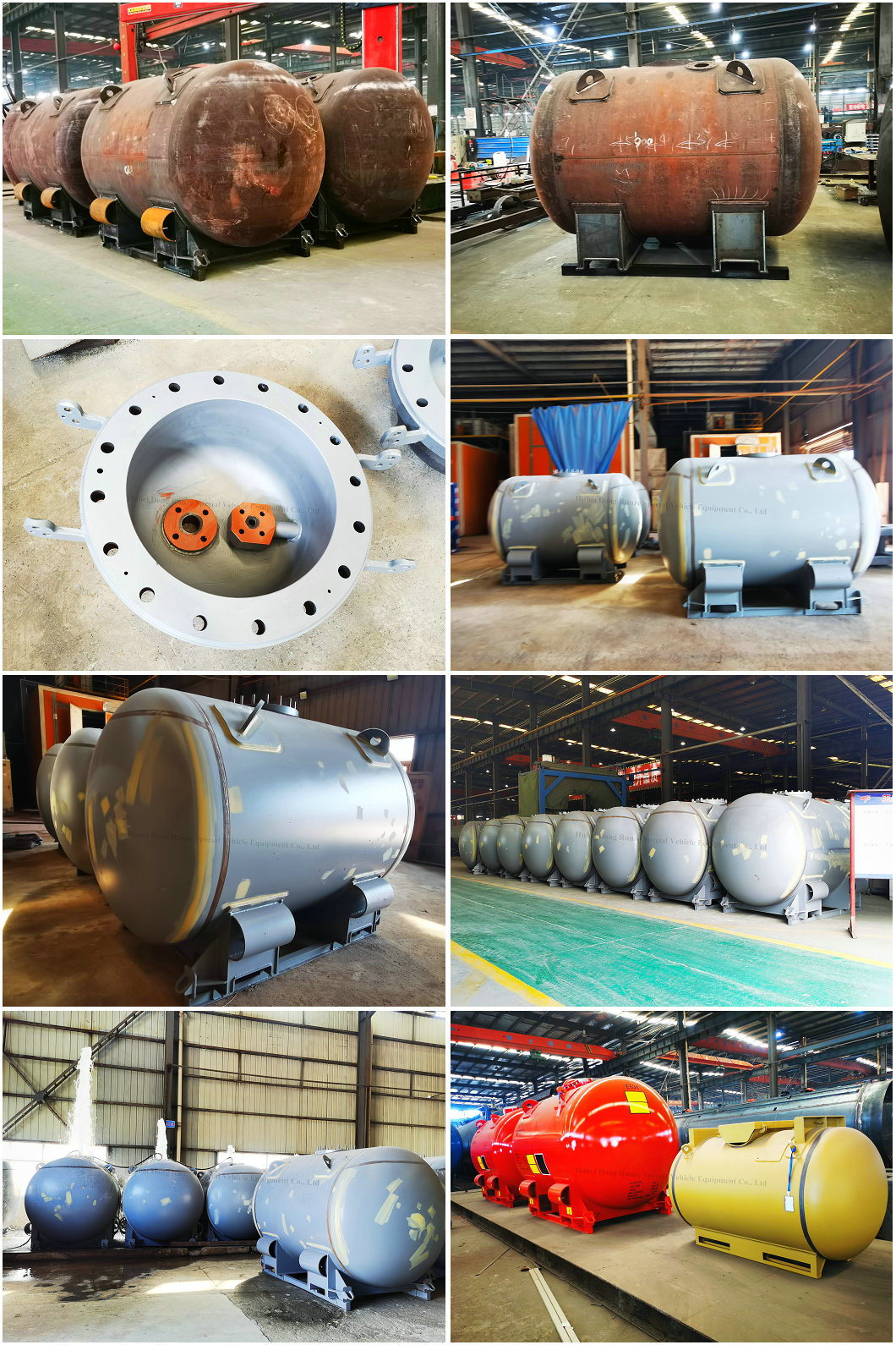 T22 T21 T20 Stainless Steel High Pressure High Purity Ultrapure Industrial Gas Cylinder 8L, 19L, 40L, 80L, 106L, 110L, 450L 516L (Portable Tanks)
