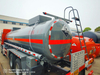 Mobile 18500Liters Carbon Steel Lined 16mm PE Tank Body for Hydrochloric Acid Lorry Mounted SKD 