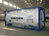 T75 Cryogenic Portable ISO Tank Container for Liquid LNG, Oxygen, Nitrogen, Argon, 20FT Container 