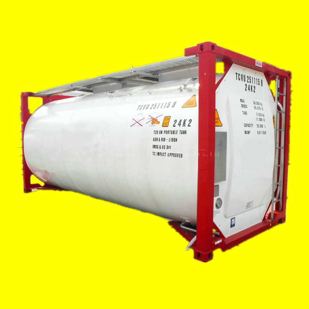 Cl4ti T20 ISO Container Tank Titanium Tetrachloride (20FT T20 and T22 Specialised Tanks UN Portable)