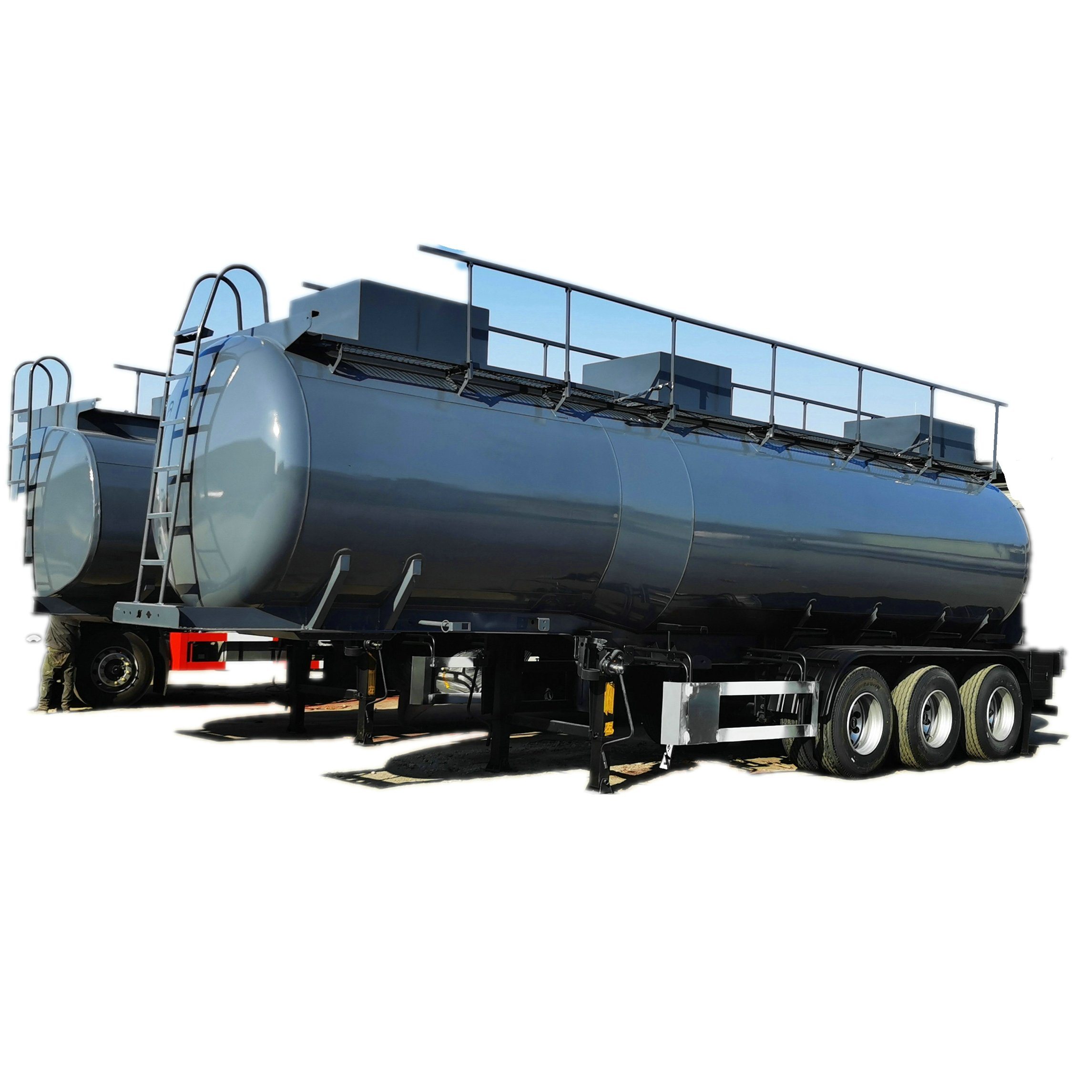  25 m3-60 M3 Stainless Tank for Trailer Transport Food Oil, Ethanol, Liquor, Win, Alcohol, Water Reducers
