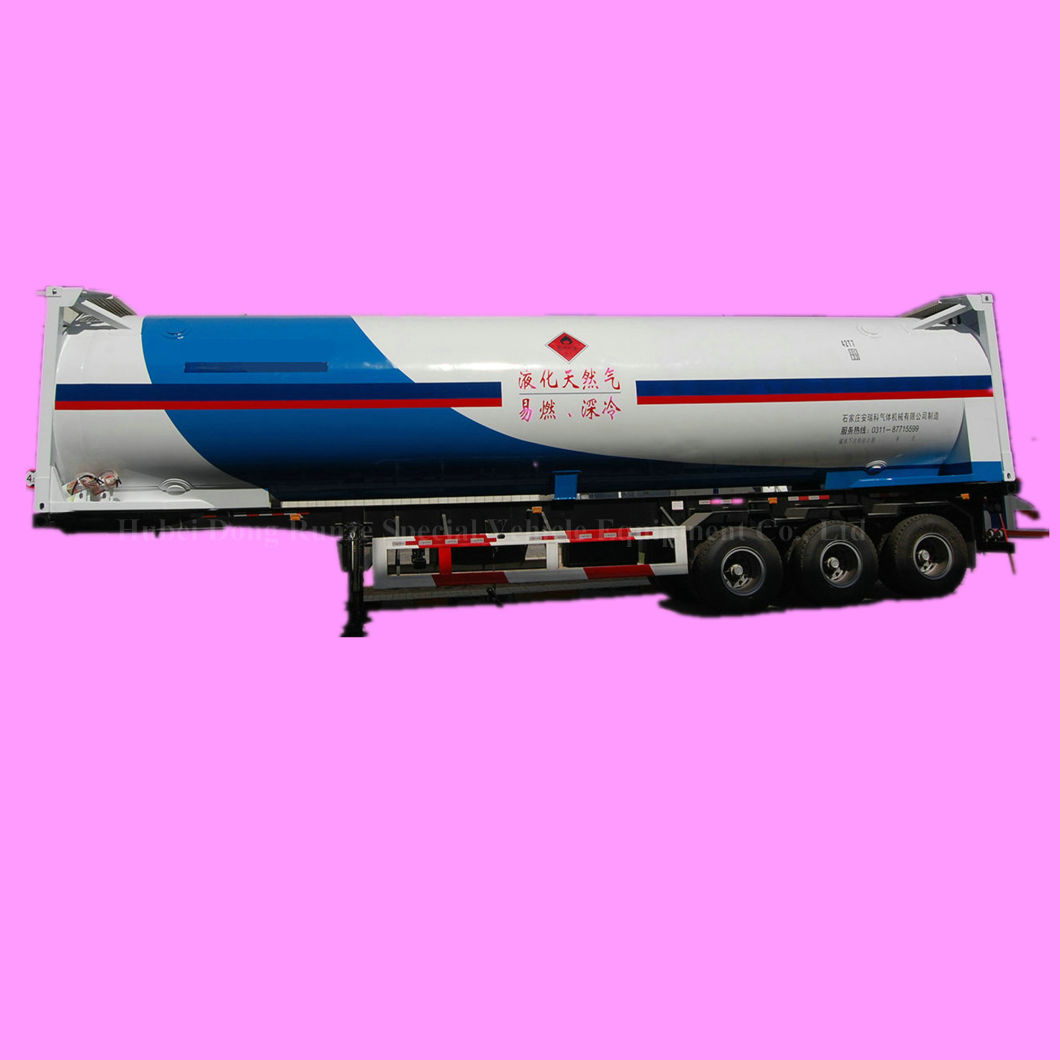 ISO Container T75 Tank for Un 1972 Methane, Refrigerated Liquid (Cryogenic Liquid) or Natural Gas