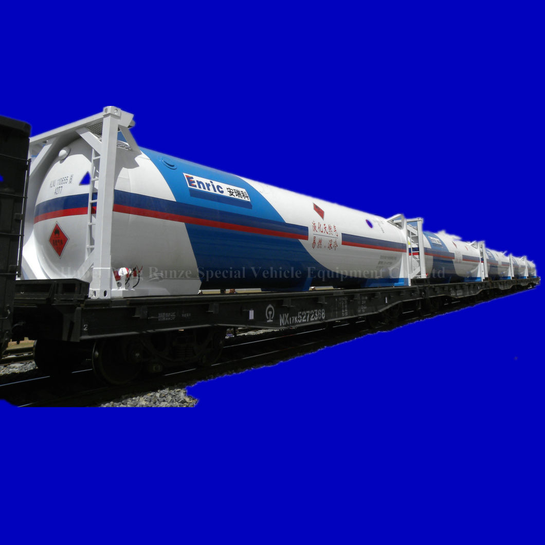 T75 Multimodal Transport Cryogenic Tank (40FT LNG Container Tank LIN\LOX\LAr\LNG\LC2H4)