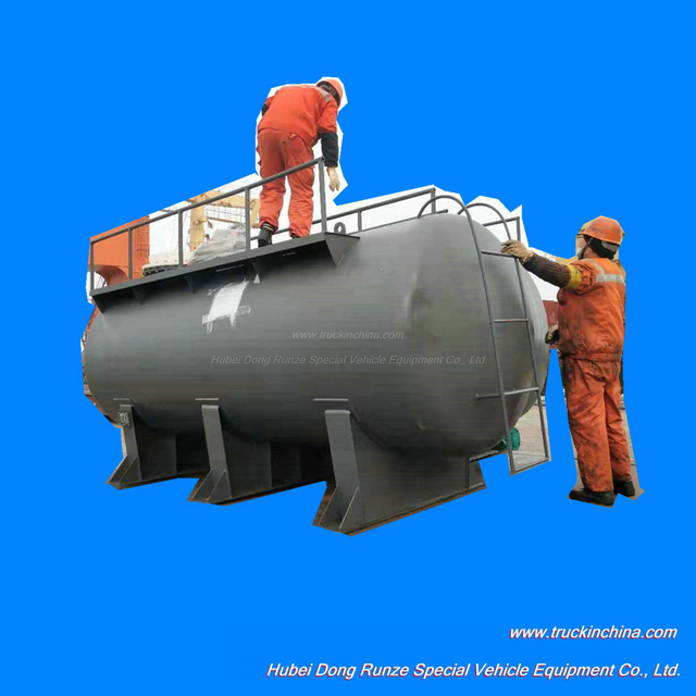 Customized Hydrochloric Acid Storage Tank 4000L Lined for Vietnam (Steel-lined Plastic PE Tank 4m3 Transportable Tanks)