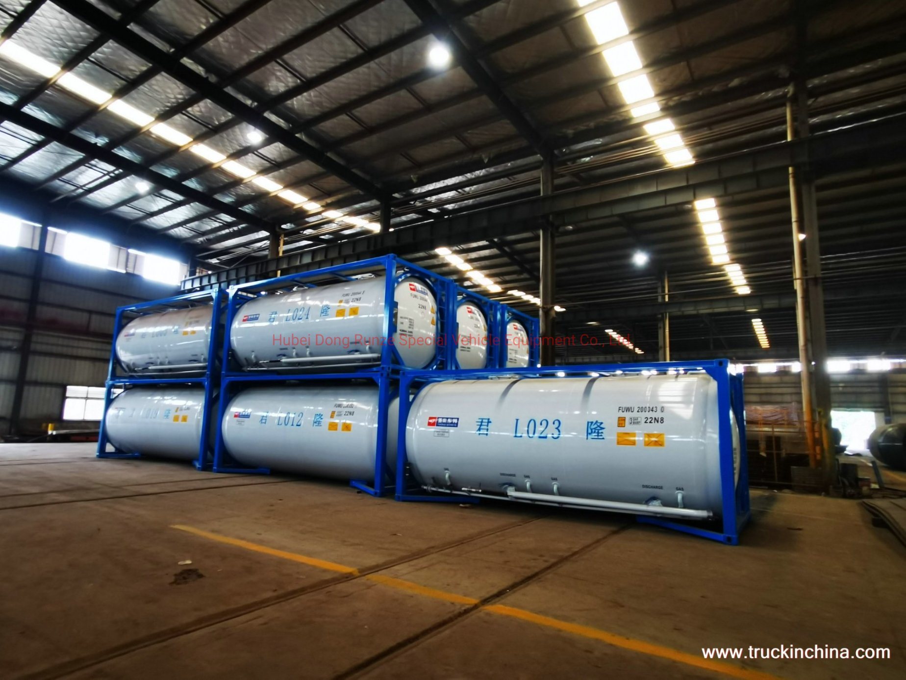 20feet CCS Aproved Offshore ISO Tank for Bulk Cement