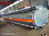 SKD Steel Lined PE Tank Body 15m3 for Hydrochloric Acid, Sodium Hypochlorite Lorry Mounted Transport 