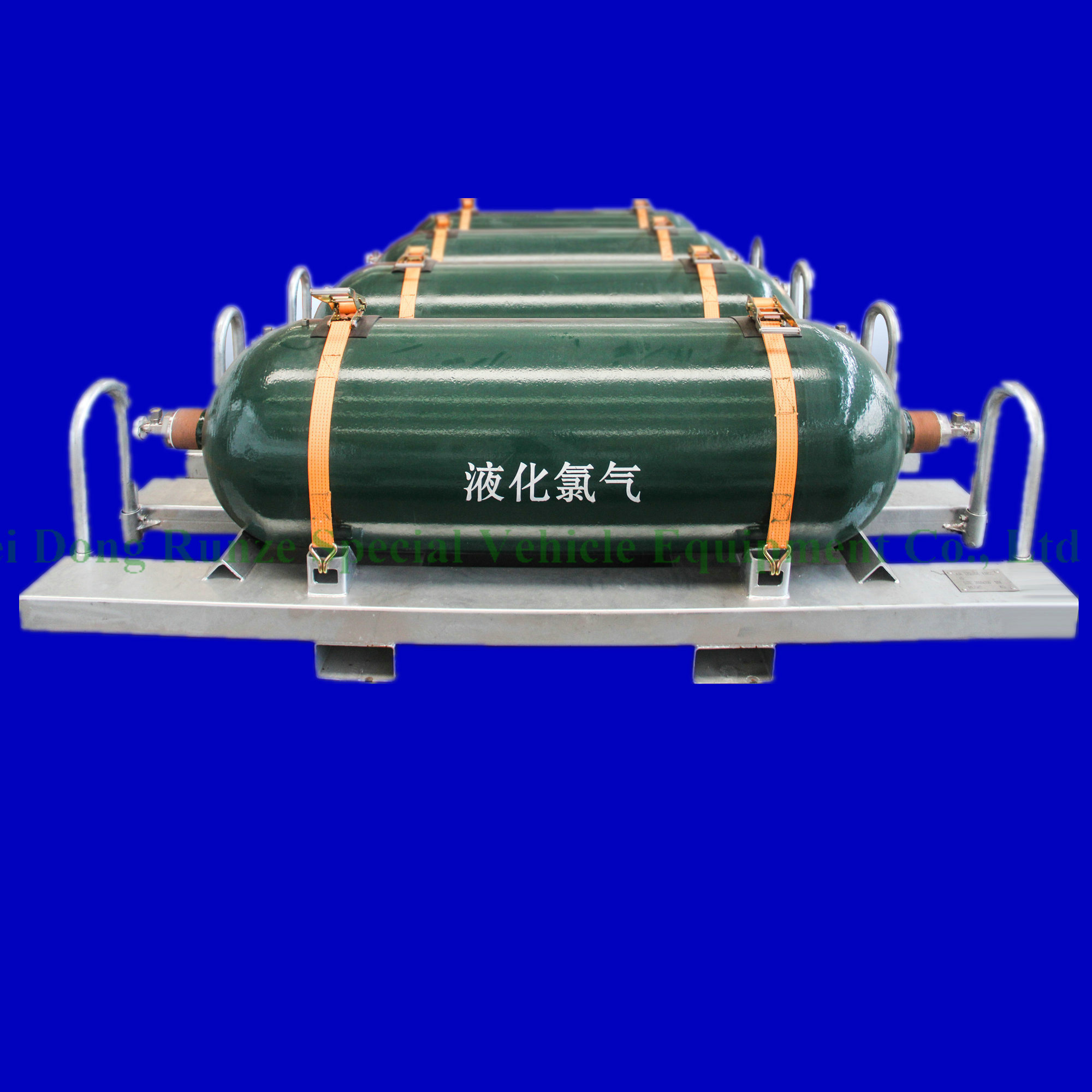 Mt1, Mt6 Cylinder Y-Ton High Purity High Pressure Gas Cylinder (N2O Nitrous Oxide Skid Mounted Gas Cylinders CHF3, N2, He, Sf6, NF3, N2O, CL2, SiH4)