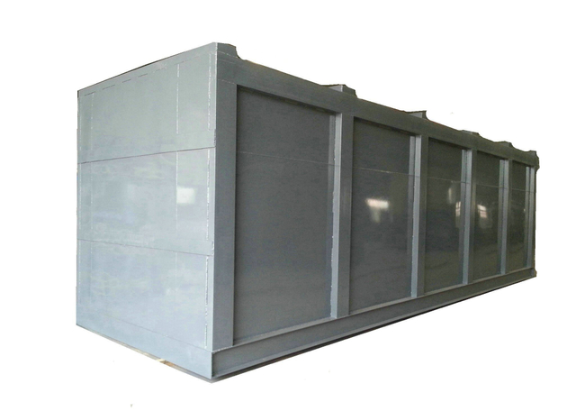 Skid Acid Storage Tank for Oil Fied Chemical Contain Hydrochloric Acid 60cbm 500bbl