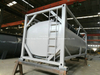 PE Lined 20FT ISO Tank Container for HCl , NaOH , NaCLO , PAC ,H2SO4 ,HF ,H3PO,NH3. H2O,H2O2
