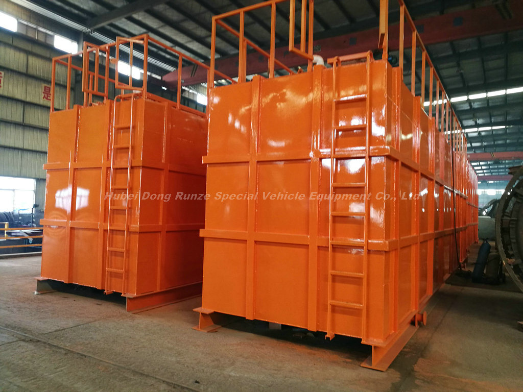 Hydrochloric Acid Storage Tank 100m3 for Storage HCl (max 35%) , Naoh (max 50%) , Naclo (max 10%) , PAC (max 17%) , H2so4 etc