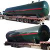 Horizontal Pressure Vessel 50kl-100kl Cl2 Liquid Chlorine Storage Tank