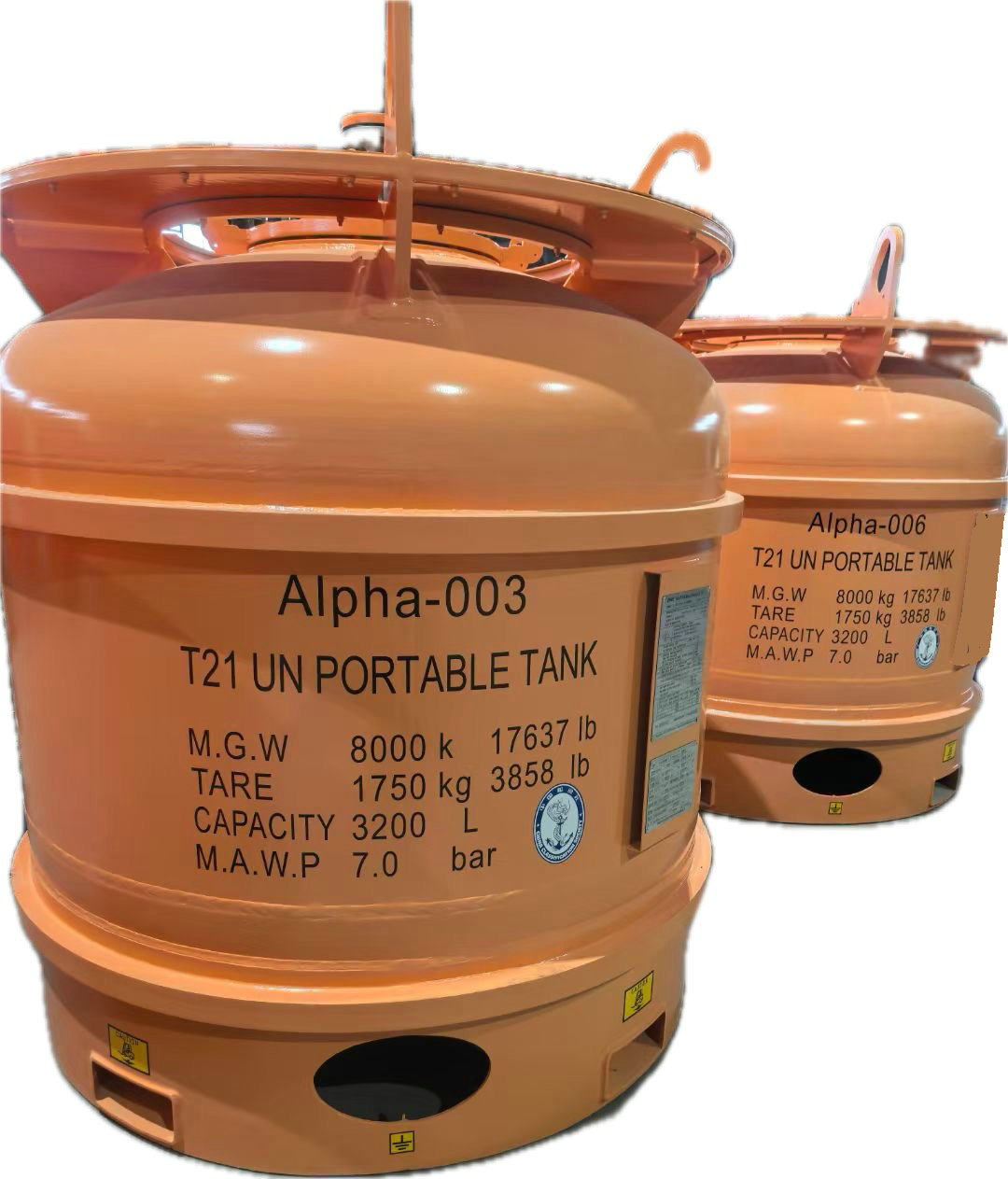 T21 Alpha-Olefin UN Portable Tanks 3200L Copolymer Hexene-1 Catalyst 