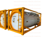  20ft T14 PE Lined 22k2 ISO Tank Container for UN2582 Ferric Chloride Solution 20KL