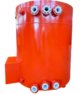Vertical Steel-Lined Polyethylene Plastic Acid Chemical Liquid Washing Tank(10mm Steel Lining 18mm PE Tanks)