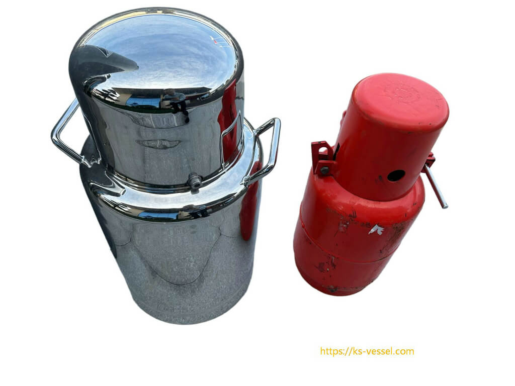 Safety Electronic-grade Gas Cylinder for High-purity Electronic Specialty Gases TEOS, TEB, and STC