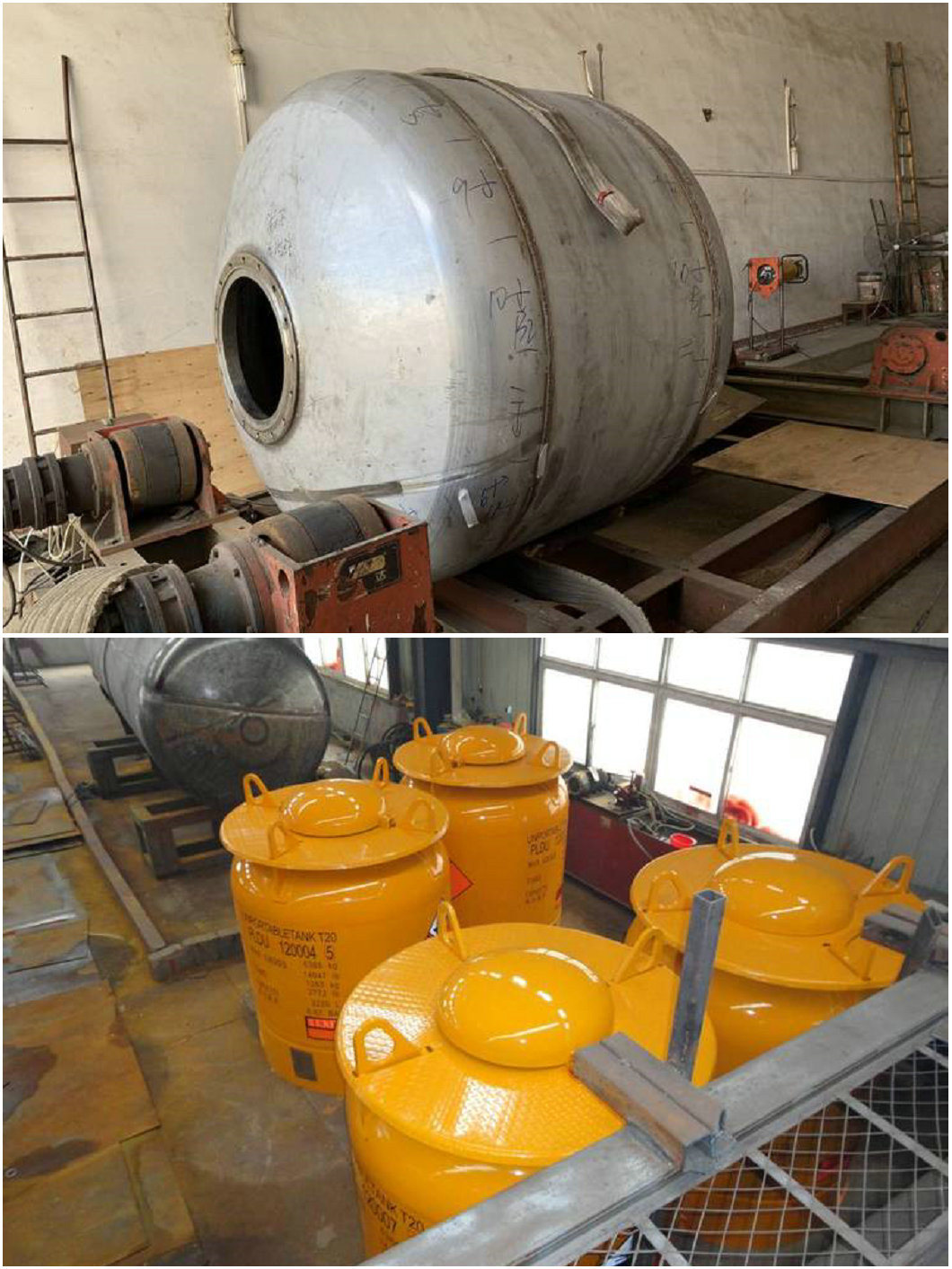 T20 Bulk Container Portable Tank for Un2644 Methyl Iodide CH3I Un1838 Titanium Tetrachloride Cl4ti Stainless Steel Tank 3.2cbm Adr Tanks