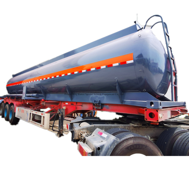 ISO 40 Feet Lined PE Tank Container Transport Liquid Petrochemicals