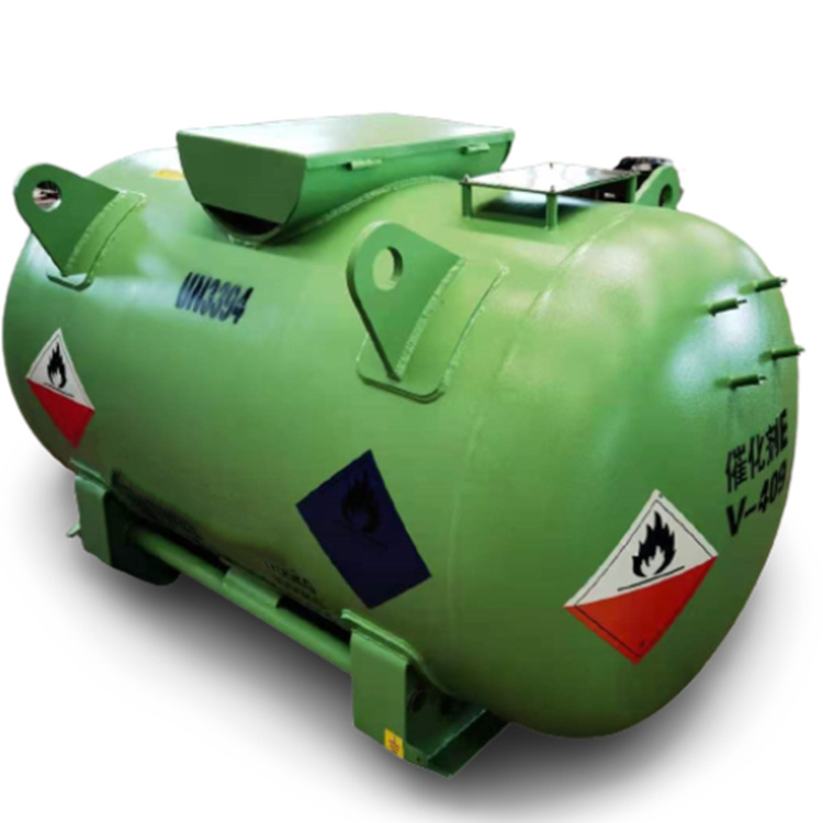 Triethyl Aluminum Mobile Storage Tank Teal Cylinder T21 Un3394 Un3399 Portable 1750L Metal Alkyl CCS