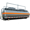 11CBM Steel Lined PE Acid Corrosive Liquid Transport Tank Body for Hydrochloric Acid Tanker 