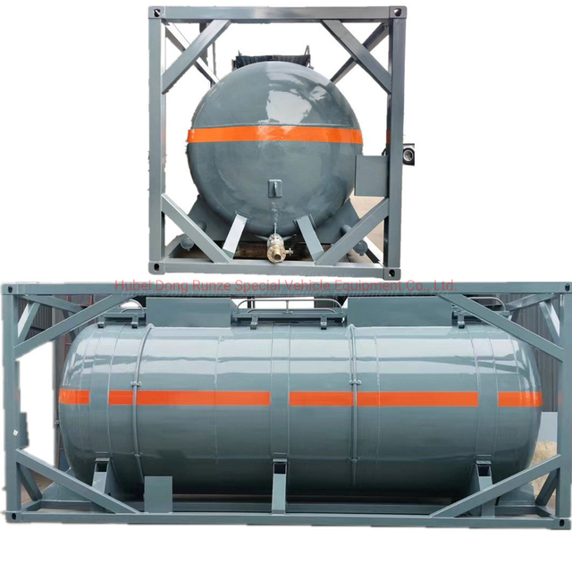 ISO 20FT Nitric Acid Hno3 Storage Transport Tank Container