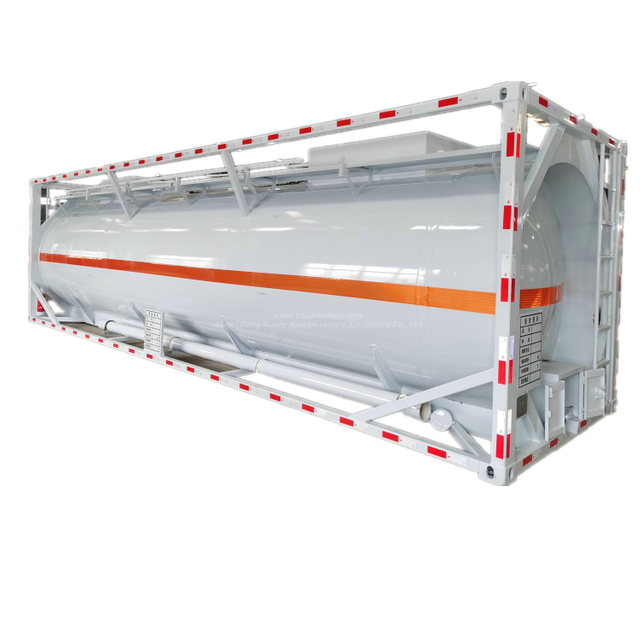 Customize 30FT/40FT Imo ISO Tank Container Lined PE for Petrochemicals Sulfuric Acid,Hydrochloric Acid