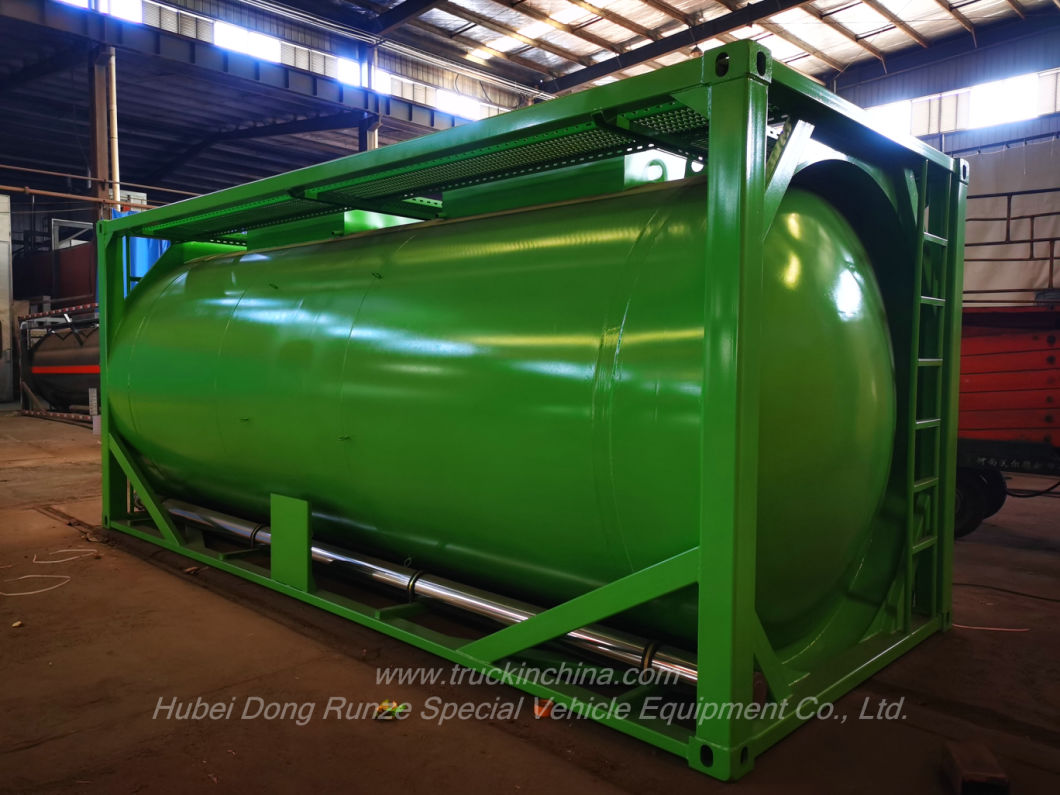 20FT Industrial Resin Tank Container 24m3 (Transport Waterborne Resins Liquid Polymer Compounds)