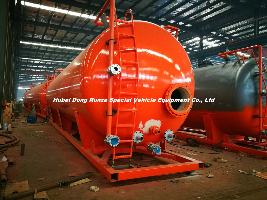 Hydrochloric Acid Storage Tank for Oilfield Chemical Liquid 60cbm HCl