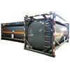 20feet 21kl Hydrochloric Acid Steel Lining Plastic PE ISO Tank Container 