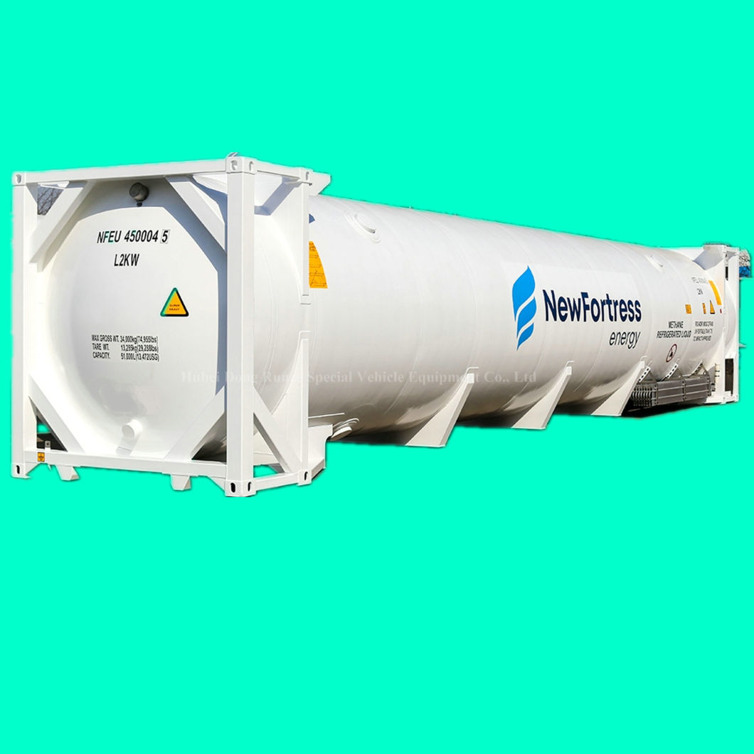 T75 Un Portable Cryogenic ASME 10FT 20FT 40FT 45FT LNG ISO Tank Container