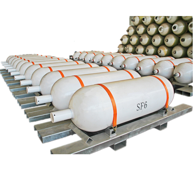 Skid Mounted Gas Cylinders electric Gas Container Cylinder N2o NF3 Sih4 Sf6 Bf3 Water Volume: 440L, 470L Working Pressure 16.6MPa