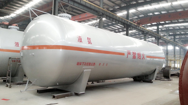 Pressure Vessel Liquid Ammonia Storage Tank 10cbm-100cbm Anhydrous Liquid Ammonia (Liquid NH3)