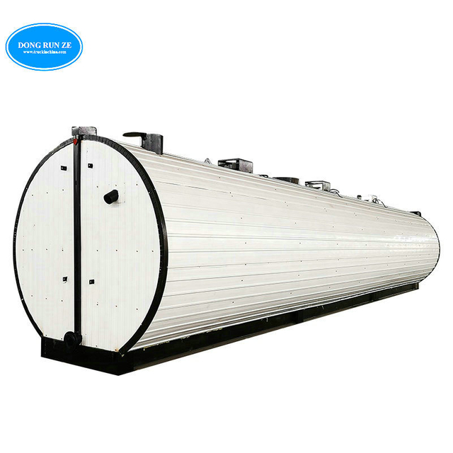 Oil Fired Heats Asphalt Tank, Bitumen Tank (Storage Capacity 34CBM-100CBM Skid with 2 Burners for Hot Liquid Asphalt)