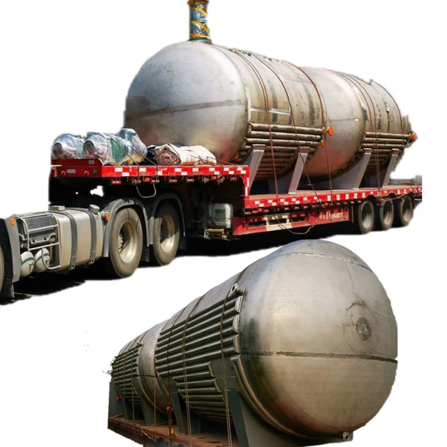 Horizontal Autoclave Reaction Kettle Stainless Steel Reactor 5 -10cbm with Heating Tube 