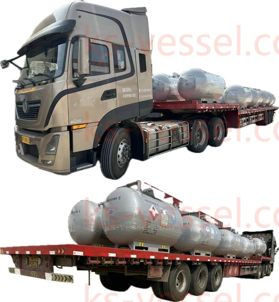 20PCS Keystone Vessel KS1880 T21 TEAL TMA UN Portable C-480 Tanks UN3399+UN3394 Cylinder To USA