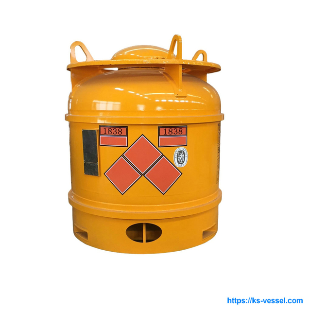 T20 UN2644 UN1838 Bulk Container Portable Tanks for Methyl Iodide CH3I Titanium Tetrachloride Cl4ti