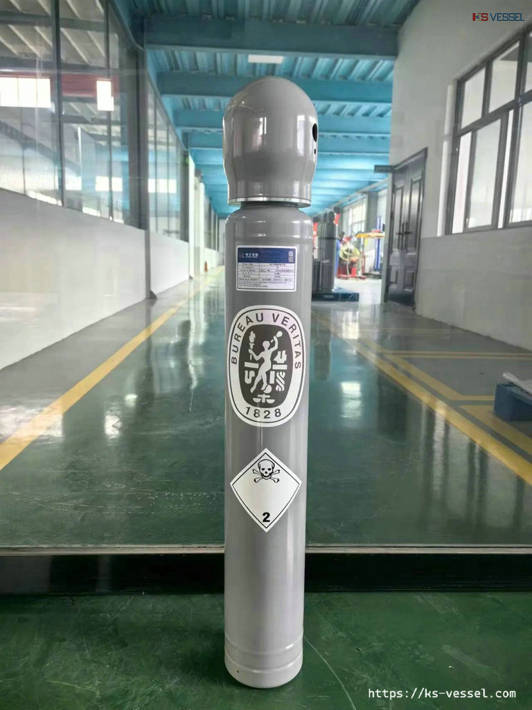 KSC10G DCS.TCS.WF6 Cylinder for Dichlorosilane Trichlorosilane Tungsten Hexafluoride High-purity Electronic Specialty Gases (ESGs)