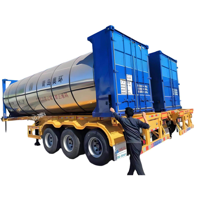 Customized ISO Tank for Thermal Energy Storage Heating Steam Saturated Water Vapor