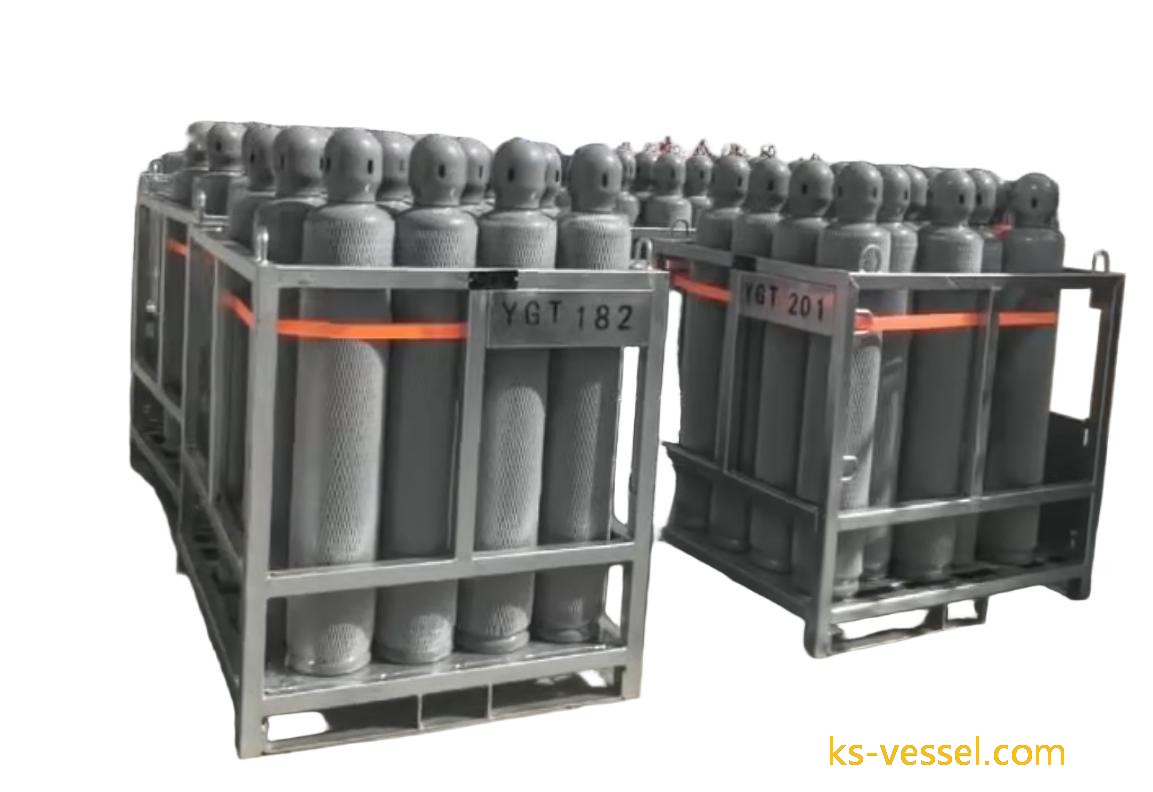 Delivery 196 PCS 316L Stainless Steel Electronical Grade High-purity DCS、UN2189、UN2196 Specialty Gas Cylinders