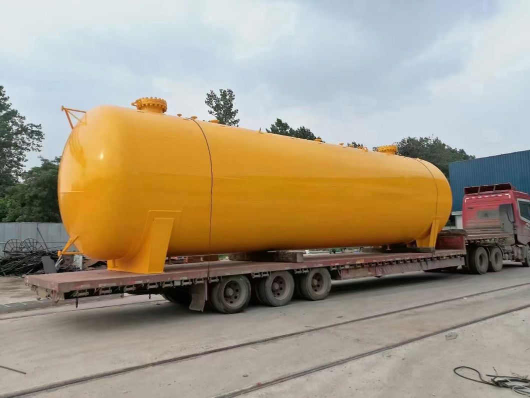 Liquid Ammonia Storage Tank DN2600 V=50m3 Nh3 Gas Vessel Pressure 2.16 MPa 26ton