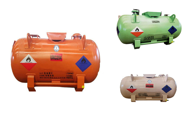 Metal Alkyl Triethylaluminum Mobile Tank Un3394 Un3399 T21 1750L-1880L Portable with Ts CCS