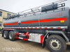 Mobile 18500Liters Carbon Steel Lined 16mm PE Tank Body for Hydrochloric Acid Lorry Mounted SKD 