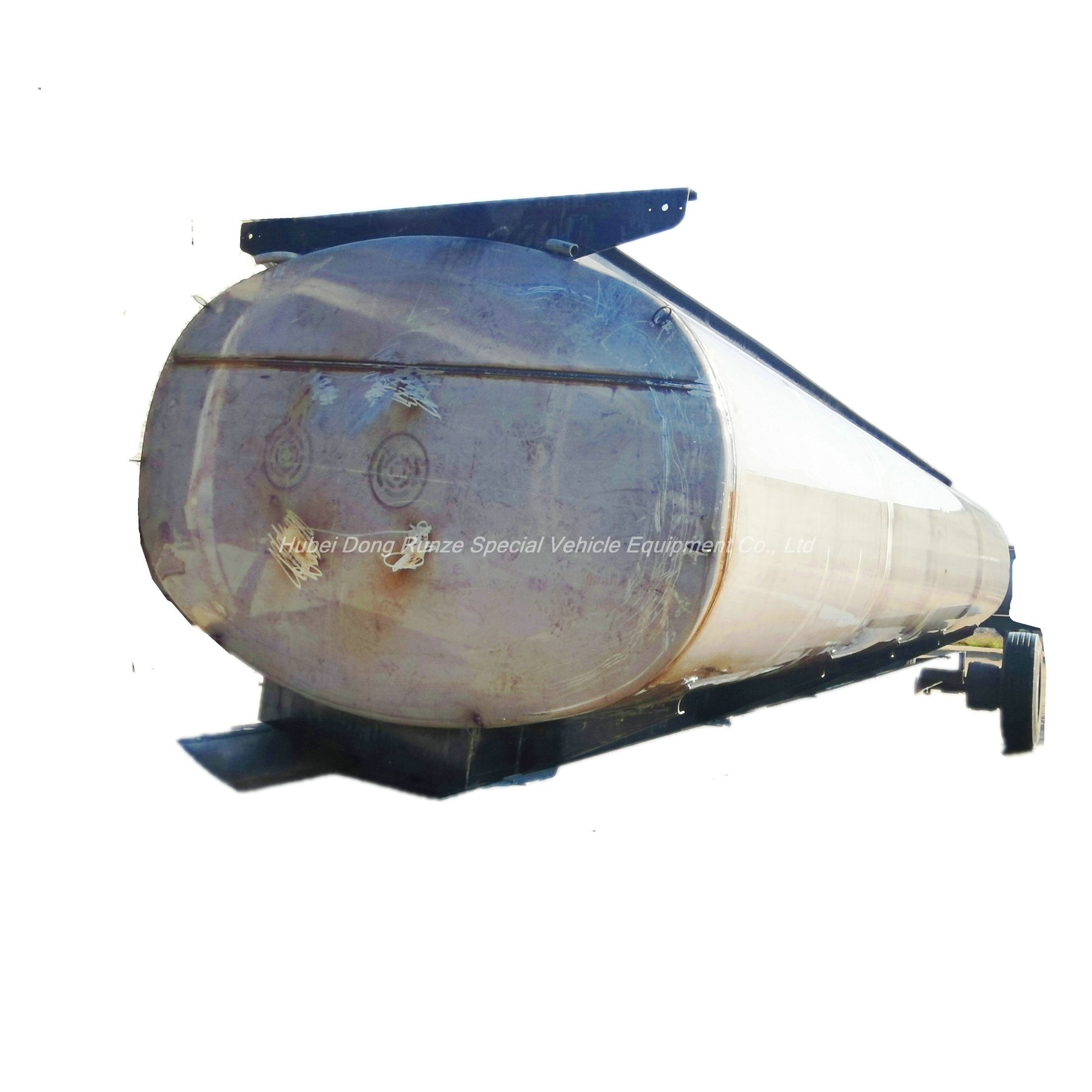 Customized SKD 16 M3-20 M3 Stainless Steel Tank Body for Lorry Truck Mounted Transport Oil, Water 