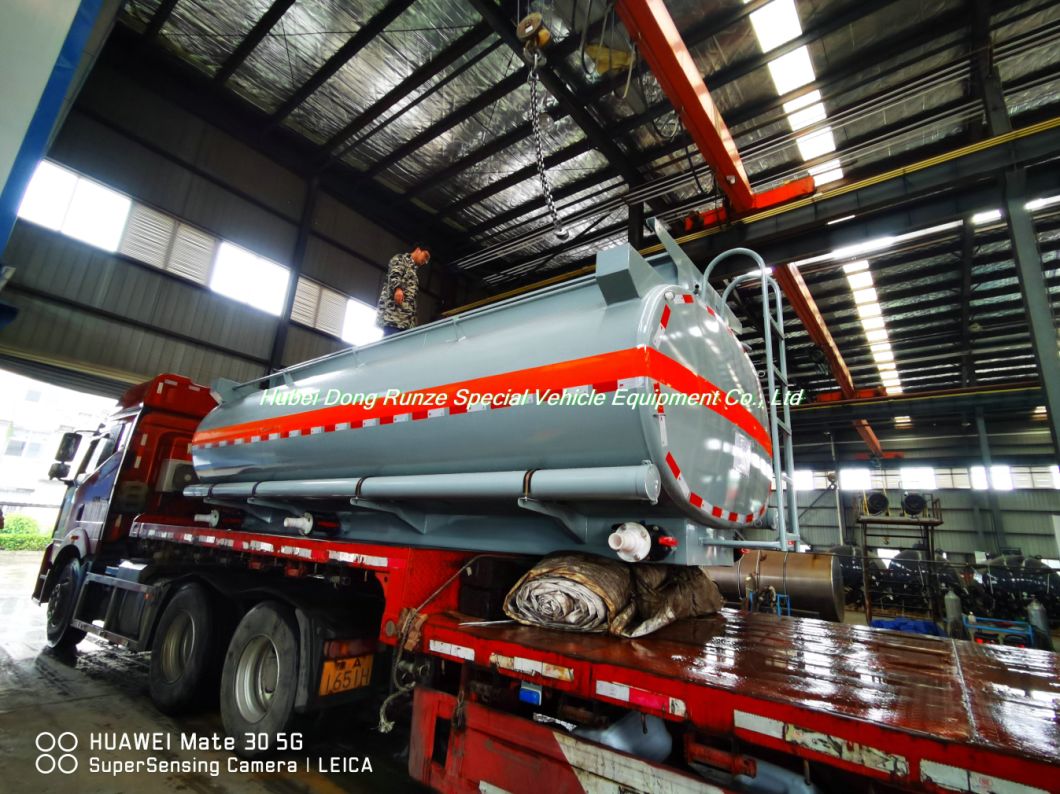 Hydrochloric Acid Tanker Body Tank for Customize Truck (Steel Lined 18mm LDPE 13000L) to Vietnam