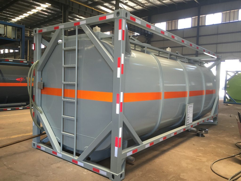 Un1791 ISO 40FT Liquid Bleach Chemical Tank Container (ISOTANK) Hypochlorite Solutions (Sodium hypochlorite NaOCl or NaClO) 40, 000liters