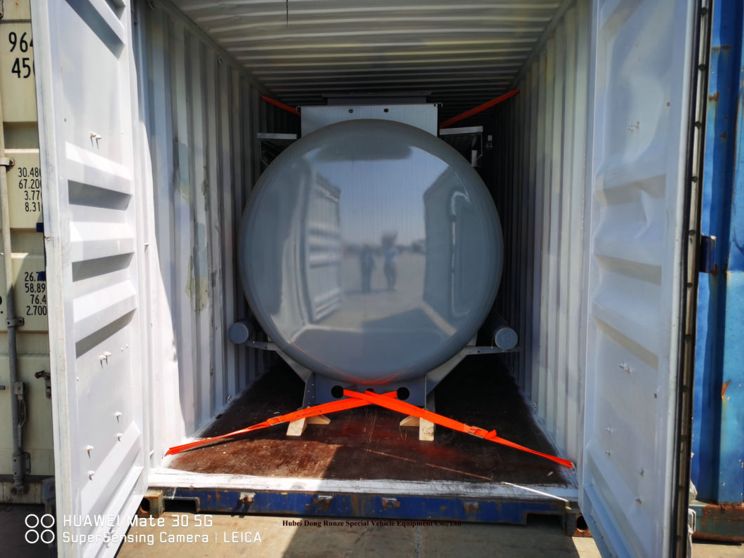 Customizing Hydrochloric Acid Tanker Trailer 25mt (PE PTFE Lined Chemical Tank Body Export Saudi Arabia)