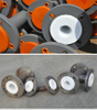  Chemical Resistant Steel Lined PE (PTFE / PP /PO) Pipe Elbow Tee Fittings 