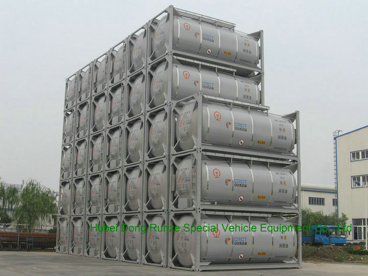 Custermizing 20FT 40FT ISO Bulk Cement Tank Container