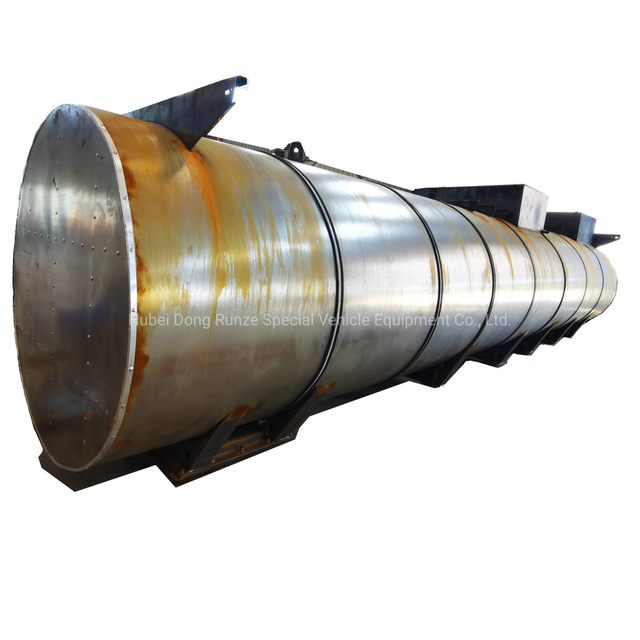 Customize Lined Tank for Transport 22-32m3 Sodium Hypochlorite (Bleach NaClO) , Sulfuric Acid with Insulation Layer Trailers Truck Mounted 